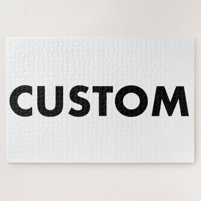 Custom Personalised 1014 Piece 20" x 30" Landscape Jigsaw Puzzle (Horizontal)