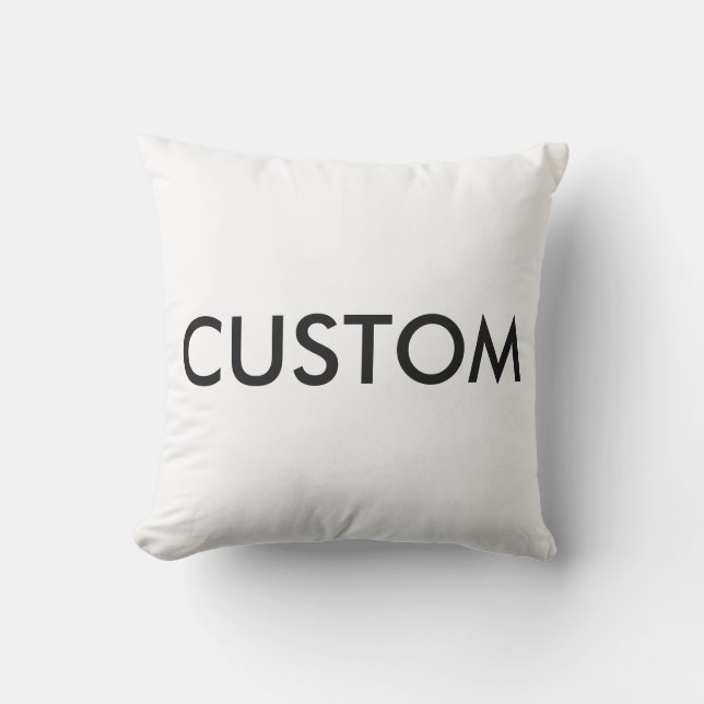 Custom Personalised 16" OUTDOOR POLY Throw Pillow (Front)