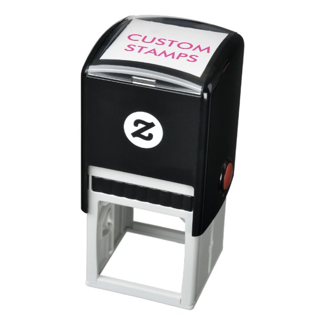 Custom Personalised 1.5" x 1.5" Self-inking Stamp (Product)