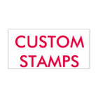 Custom Personalised 1.5" x 1.5" Self-inking Stamp