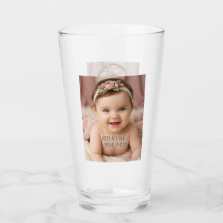 Custom personalised (2 sided) glass