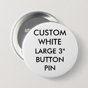 Custom Personalised 3" Large Button Pin Badge