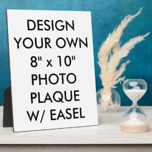 Custom Personalised 8" x 10" Photo Plaque