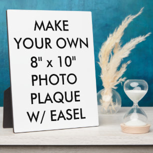 Custom Personalised 8" x 10" Photo Plaque