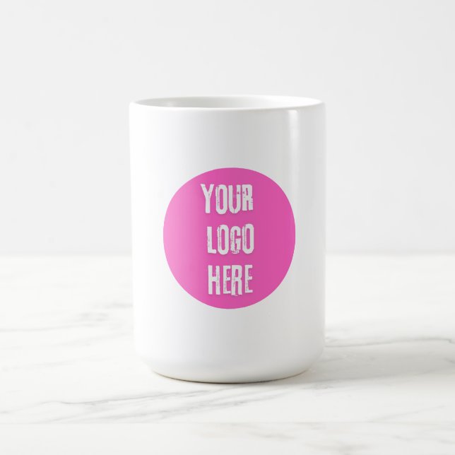 Custom Personalised Add Your Logo Here  Coffee Mug (Center)