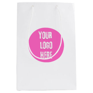 Custom Personalised Add Your Logo Here – Personali Medium Gift Bag