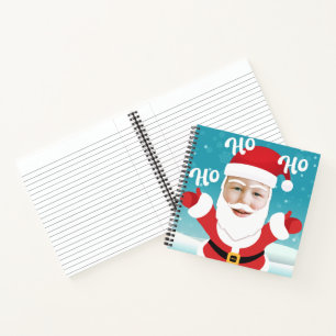 Custom Personalised Add your Own Photo Christmas Notebook