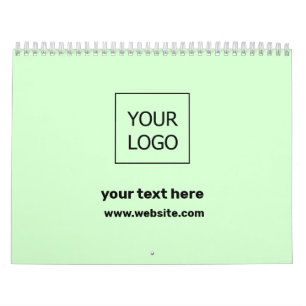 Custom personalised add your photo logo here cale calendar