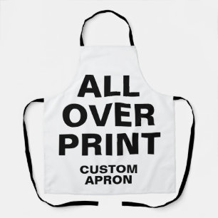 Custom Personalised All Over Print Apron