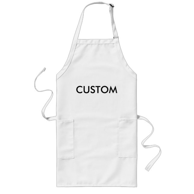 Custom Personalised Apron Blank Template (Front)