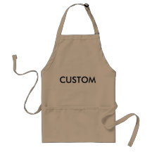 Custom Personalised Apron Blank Template