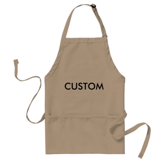 Custom Personalised Apron Blank Template (Front)