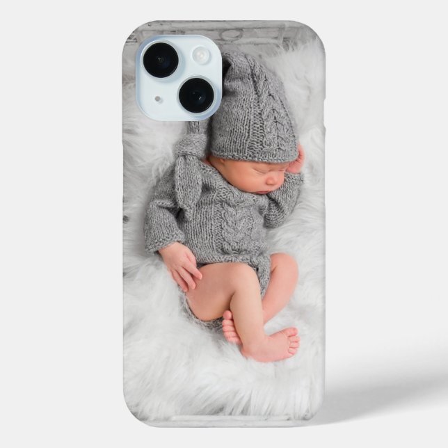 Custom Personalised Baby Photo Case-Mate iPhone Case (Back)