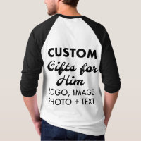 Custom personalised Back Men's Baseball Jersey