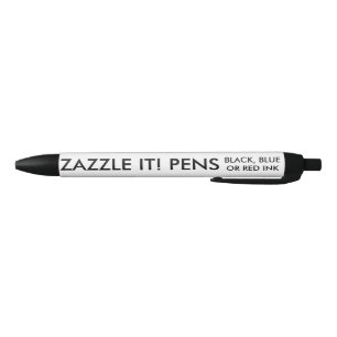 Custom Personalised Ballpoint Pens Blank Template