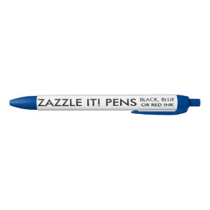 Custom Personalised Ballpoint Pens Blank Template