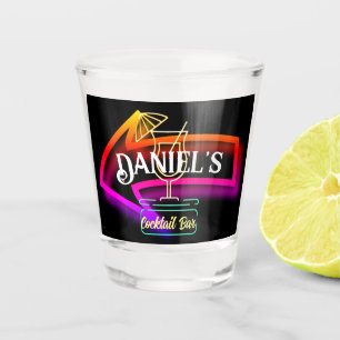 Custom Personalised Bartender Gift Shot Glass