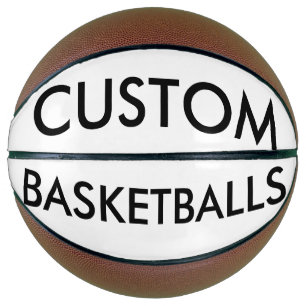 Custom Personalised Basketball Blank Template