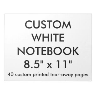 Custom Personalised Big 40 Tear-Away Page Notepad