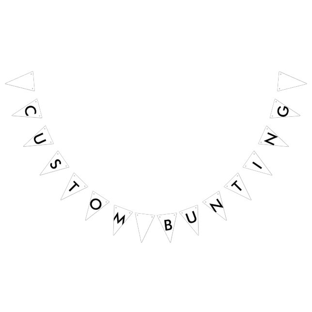 Custom Personalised Bunting Banner Triangle (All)