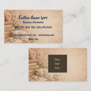 Custom Personalised Business Logo or QR Code Card