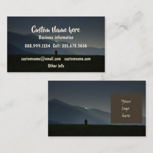Custom Personalised Business with Your Logo Card