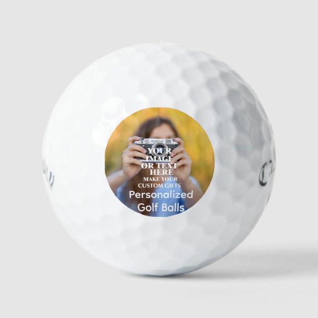 Custom Personalised Callaway Supersoft Golf Balls (Front)