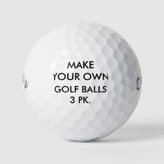 Custom Personalised Callaway Warbird Golf Balls