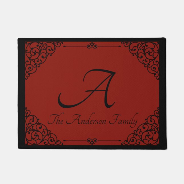 Custom Personalised Changeable Door Mat (Front)