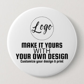 Custom Personalised Circle Button Template