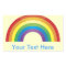 Custom Personalised Classic  Rainbow Stickers