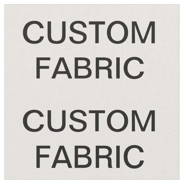 Custom Personalised Combed Cotton Fabric 56" Wide (Close Up)