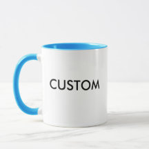 Custom Personalised Combo Mug Blank Template