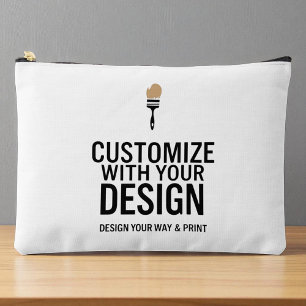 Custom Personalised Corporate Company Branded  Accessory Pouch