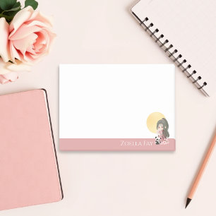Custom Personalised Cute Kawaii Anime Post-it Notes