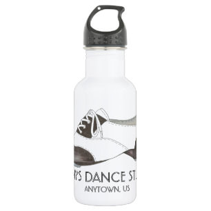Custom Personalised Dance Studio Tap Shoe Tapdance 532 Ml Water Bottle