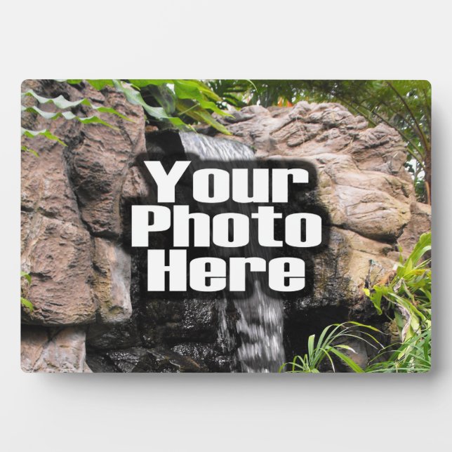 Custom Personalised Digital Photo Add Your Picture Plaque (Front)
