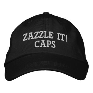 Custom Personalised Embroidered Baseball Cap Blank