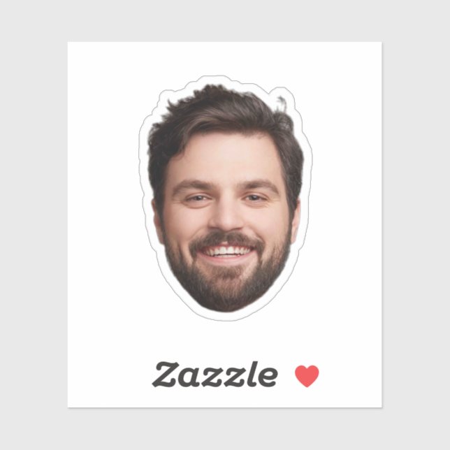 Custom personalised face head cutout funny (Sheet)