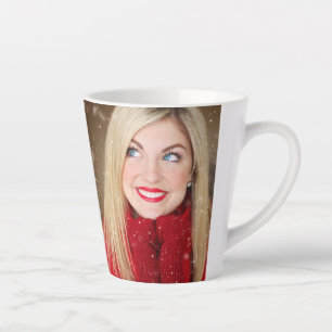 Custom Personalised Family Photo Latte Mug