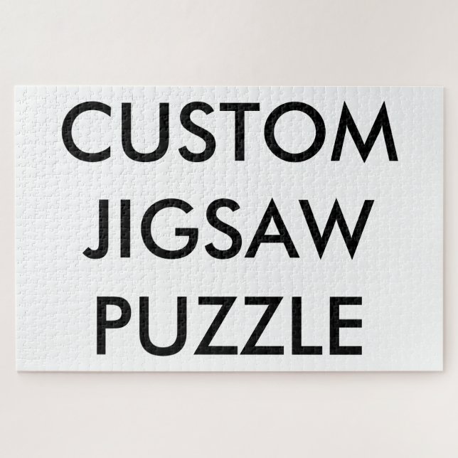 Custom Personalised Giant 30"x20" Jigsaw Puzzle (Horizontal)