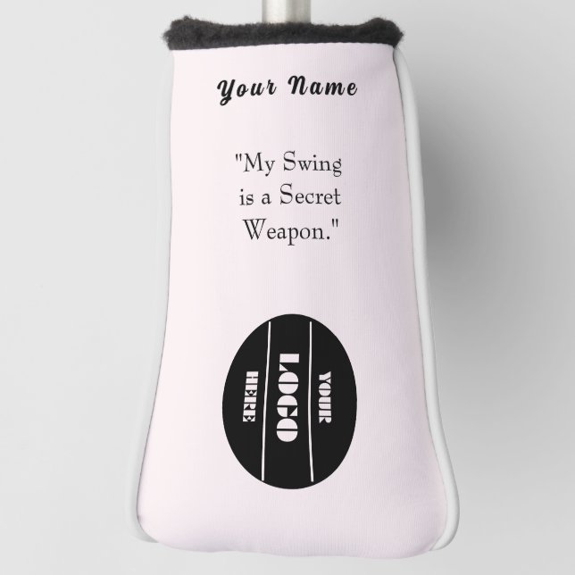 Custom Personalised Golf Head Cover (Rotate 90)