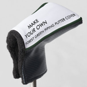 Custom Personalised Green Putter Golf Club Cover