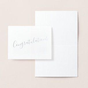 Custom / Personalised Happy Birthday Gold Foil Foi Card