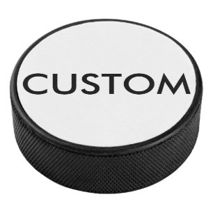 Custom Personalised Hockey Puck Blank Template