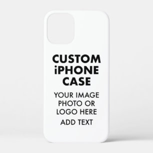 Custom Personalised iPHONE 12 MINI BARELY THERE Case