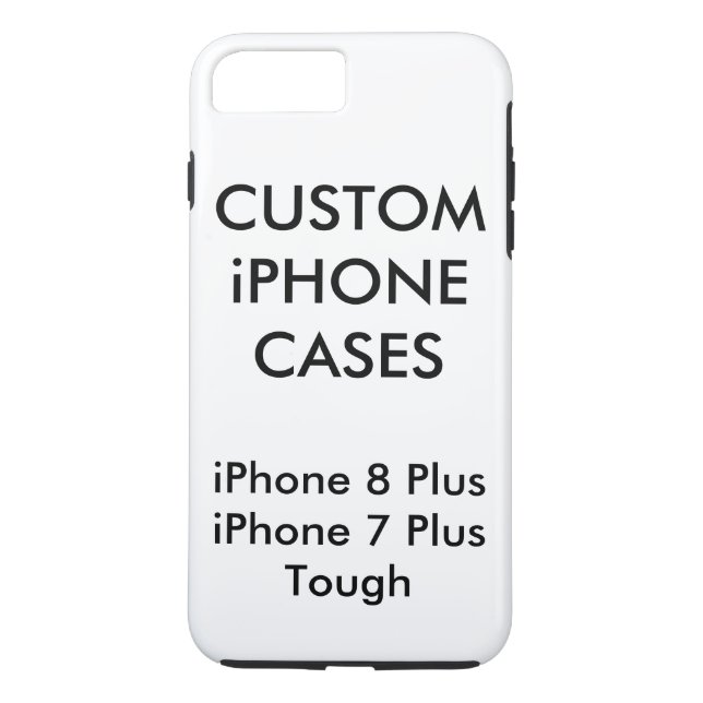 Custom Personalised iPhone 8 Plus Tough Shell Case (Back)