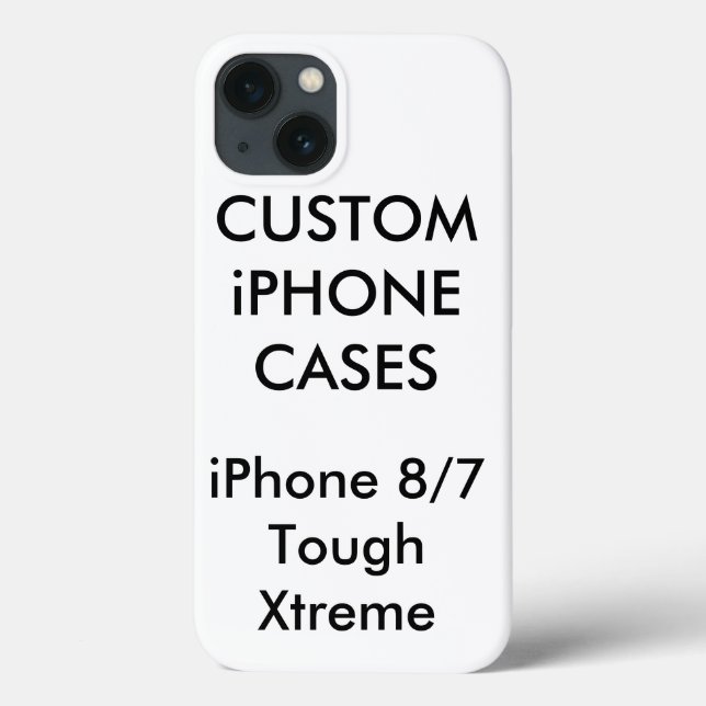 Custom Personalised iPhone 8 Tough Protective Case (Back)