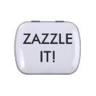 Custom Personalised Jelly Beans Tin Blank Template
