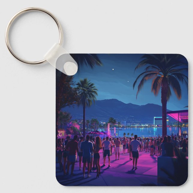 Custom Personalised keychain for her Add Your Own  (Front)